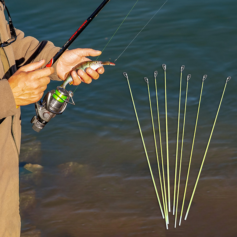 Fishing Rod Building Kit - 5Pcs Ujung Joran Pancing 42CM, Spare