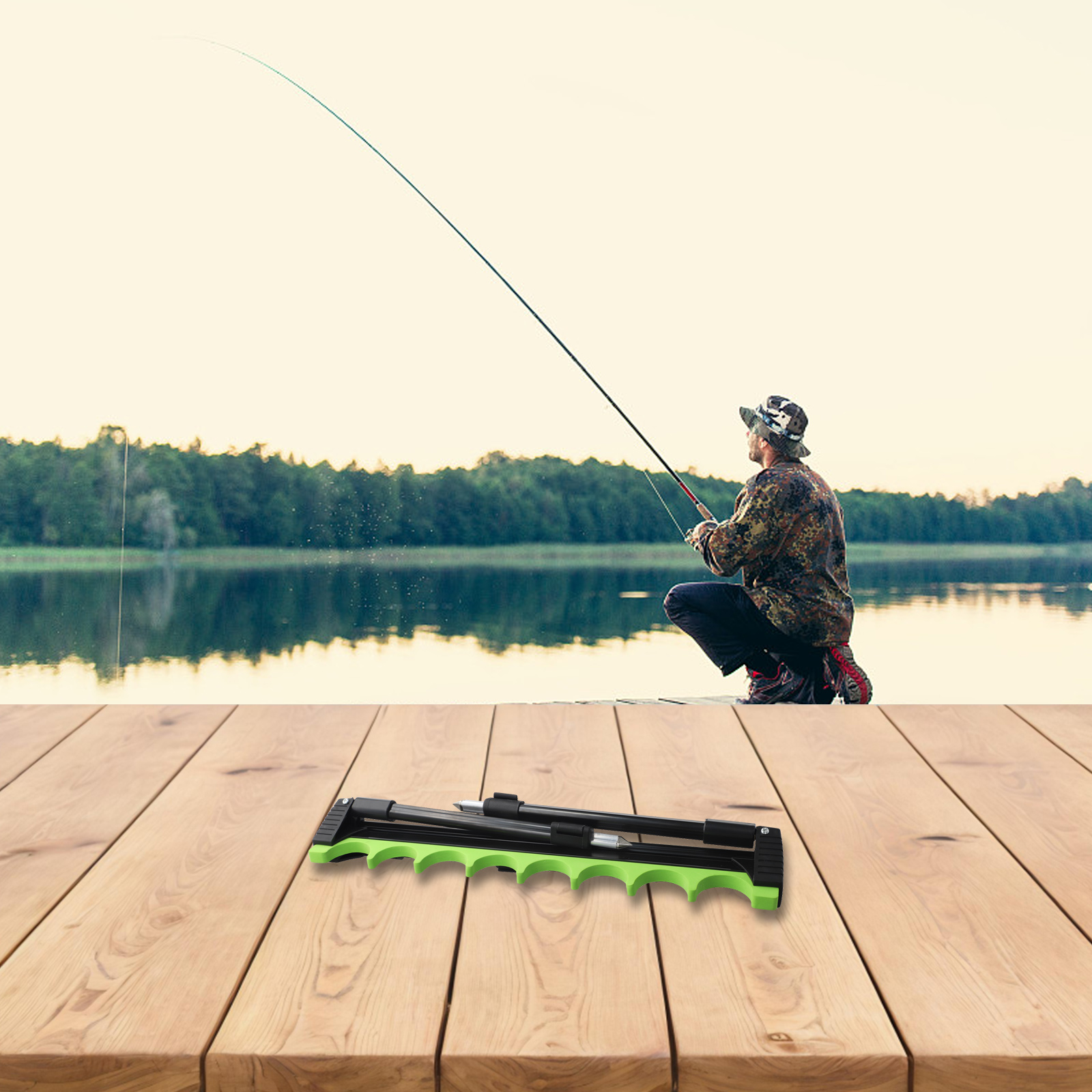 Penyangga Joran Pancing Telesk - Fishing Rod Telescopic ulasan dan harga