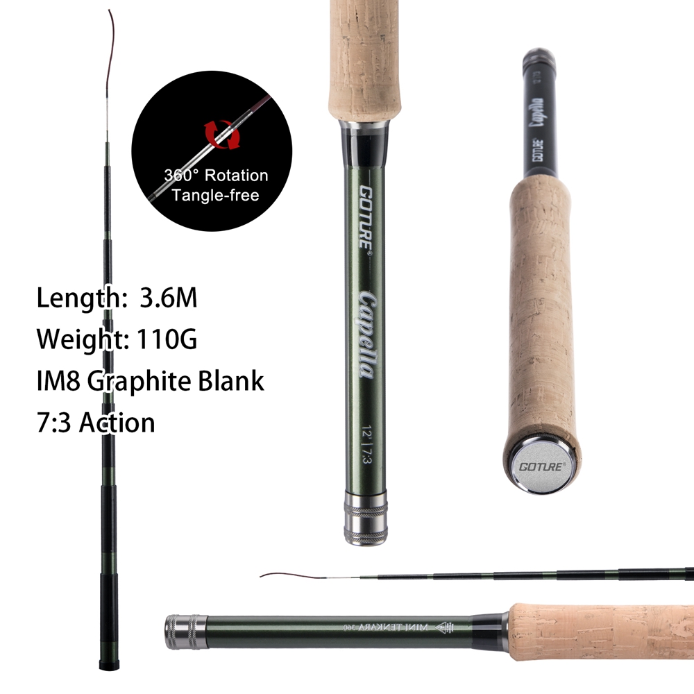 Goture Tenkara Joran Pancing T - Fishing Rod Combo ulasan dan harga