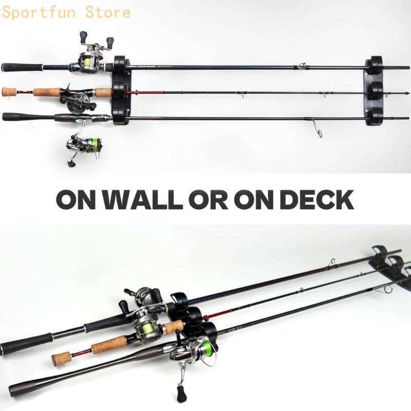 Tempat Pancing Terpasang Dindi - Fishing Rod Rack ulasan dan harga