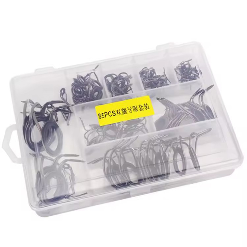 WEIHE 75PCS Aksesoris Mata Pem - Fishing Rod Building Kit ulasan dan harga