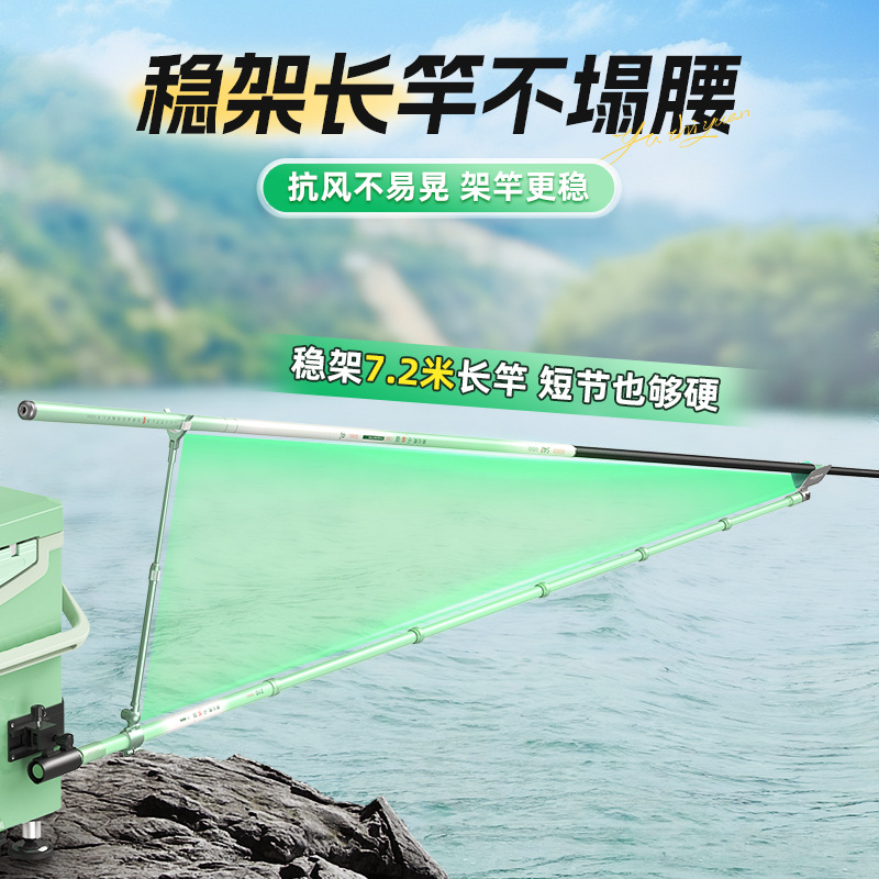 YUZHIYAUN Joran Braket Bagian  - Fishing Rod Telescopic ulasan dan harga